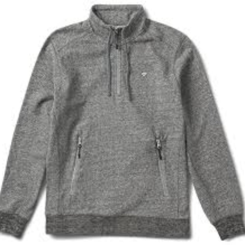 NWT Diamond Supply Co. Gray 1/4 Zip Pullover XL